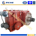 High torque gearbox for twin screw extruder